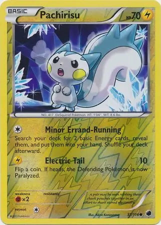 Plasma Freeze Pachirisu #37/116 reverse holo